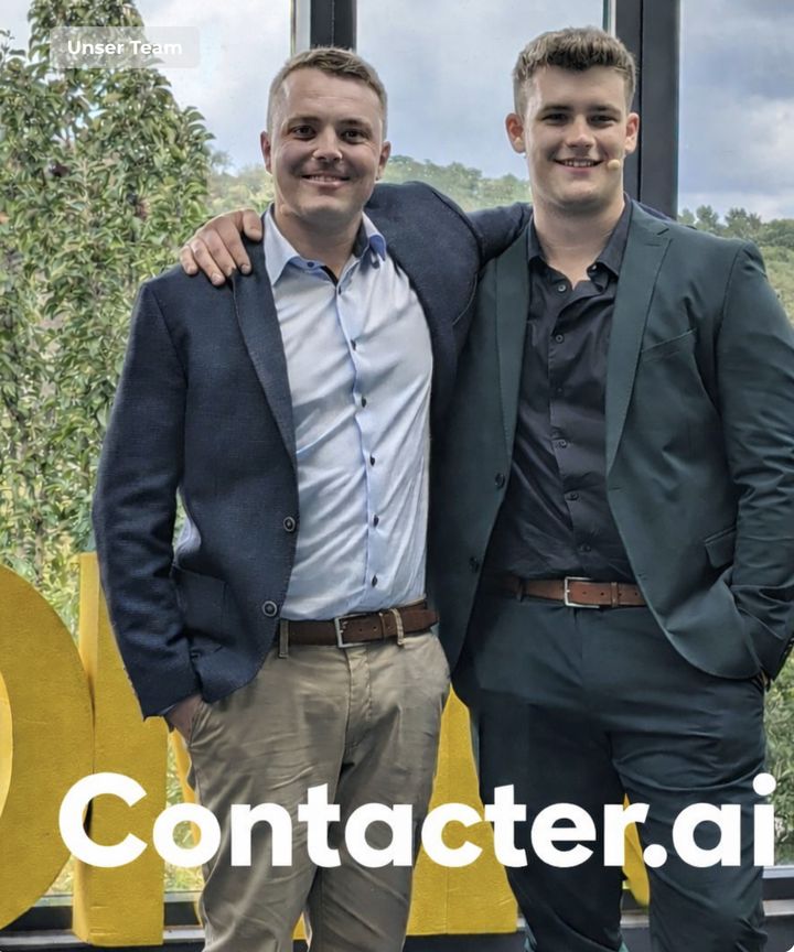Das Gründerteam von Contacter.ai